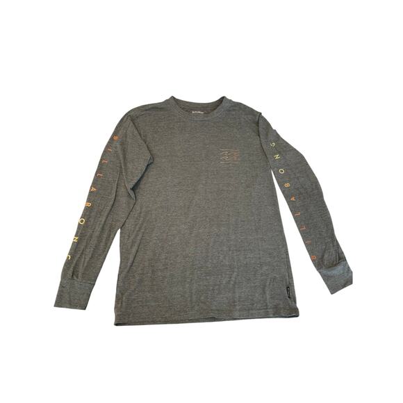Billabong Men’s Long Sleeve T-Shirt – Size Small – Gray – Surf Skate Casual Tee - Picture 3 of 6